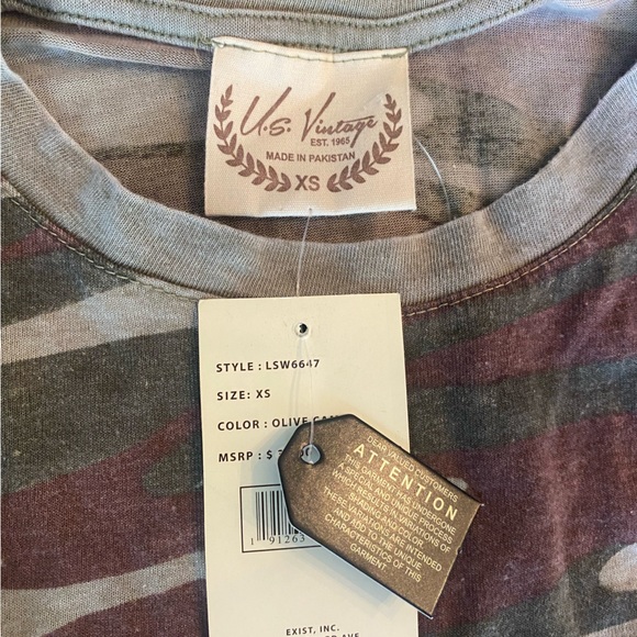 Camo crop top - Picture 3 of 3